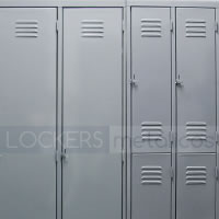 Locker metálico de puertas largas y cortas